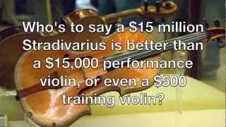 Stradivarius Violins Worth the Hype [upl. by Fiorenze]