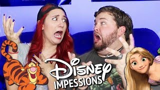 GENDERSWAP DISNEY IMPRESSIONS CHALLENGE ft Brian Hull [upl. by Natalee857]