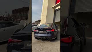 BMW G82 M4 OPF Fitted with Dinan Valved Exhaust  Dinan X pipe Sound Check 🔥 [upl. by Kerek767]