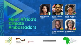 ACAP  Meet Africas Climate Ambassadors  Part One [upl. by Sherrod728]