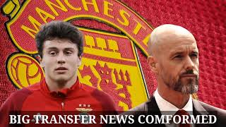 BREAKING NEWS 🔥 Manchester United transfers news confirmed [upl. by Ahsauqal]