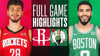 ROCKETS at CELTICS  FULL GAME HIGHLIGHTS  January 13 2024 [upl. by Ainivad420]