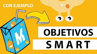 👉 Cómo HACER un objetivo SMART EJEMPLO [upl. by Aned]