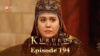 Kurulus Osman Urdu  Season 5 Episode 194 [upl. by Siuqram244]