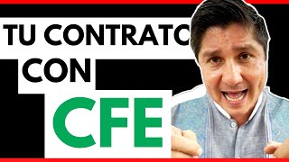 🔴 IMPORTANTE ⚡ los PUNTOS CLAVE de tu contrato con la CFE que debes saber cfe [upl. by Arianie]