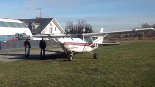 Cessna 206 Turbine OKABE przyleciała do BielskaBiałej [upl. by Tallia]