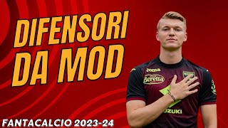 5 DIFENSORI DA MODIFICATORE AL FANTACALCIO  Guida allAsta del Fantacalcio 202324 [upl. by Koerlin]