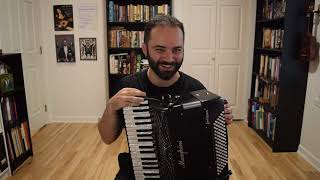 Accordion Review Manfrini Artisan 3496  Uncle Kosta accordion [upl. by Antin993]