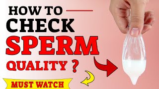 How to Check the Quality of Sperm at Home   Bharat Homeopathy [upl. by Vories]