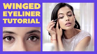 How To Apply Winged Eyeliner Like A Pro  Eye Makeup Tutorial For Beginners  Be Beautiful [upl. by Oaoj]