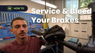 How to Service amp Bleed Your SRAM Code R EBike Brakes [upl. by Shermy]