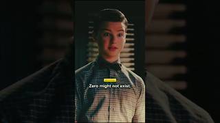 Does Zero Exist  –Young Sheldon। Spoken English shortsfeed sheldon conversation learnwithapo [upl. by Zednanref]