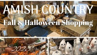 Amish Country Décor  Fall and Halloween Shopping 2023 [upl. by Olwena181]