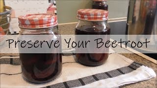 Pickling amp Preserving🥫How to Preserve Beetroot [upl. by Eednac]