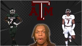 Martrell Harris Highlights Reaction Texas AampM Football Commit Martrell Harris [upl. by Kat]