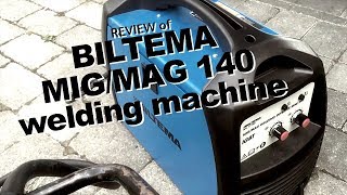 REVIEW of Biltema Welding machine MIG MAG 140 A [upl. by Nikki944]