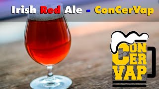 Receita Irish Red Ale ConCerVap cerveja com sabor tostadinho e alta drinkability [upl. by Llerref277]