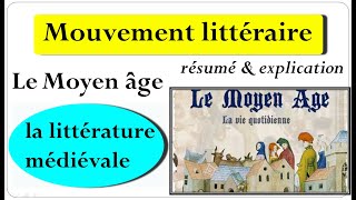 Le Moyen Âge et La littérature médiévale française  résumé et explication [upl. by Jacobah298]