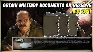 OBTAIN MILITARY DOCUMENTS NO 1 2 3 ON RESERVE  ESCAPE FROM TARKOV  PRAPOR TASK DOCUMENTS 1211 [upl. by Dawes]