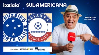 CRUZEIRO X ALIANZA FC AO VIVO NA ITATIAIA  REACT DA SULAMERICANA 2024 [upl. by Waldman478]