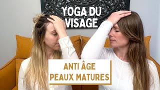 Automassages pour favoriser lélasticité de la peau  Yoga du visage [upl. by Aitrop113]