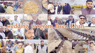 wedding program Javed Khan Ghourghushti Special Katwa Gosht meat rice Hazro Pakistani vlog munsab [upl. by Dennett922]