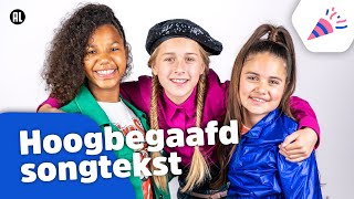 Hoogbegaafd songtekst  Kinderen voor Kinderen [upl. by Barbara394]