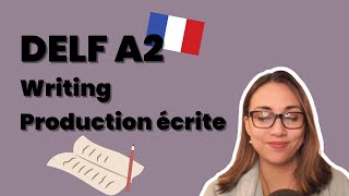 DELF A2 Writing Practice  Learn To French [upl. by Aihsetel]