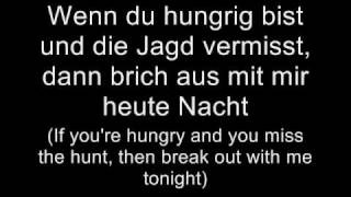 Oomph  Brich aus Lyrics w English Translation [upl. by Ytsirk683]