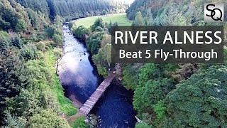 Beat 5 FlyThro River Alness Salmon Fishing Scotland [upl. by Krahmer]