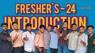 FRESHERS 24 INTRODUCTION  BBDNIIT  LUCKNOW freshers intro collegelife engineering [upl. by Ardnak540]