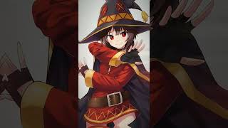 Megumin 💓💓 editkonosubashorts [upl. by Ytitsahc]