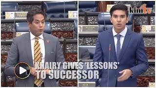 Syed Saddiq responds to lessons from Khairy [upl. by Jakoba]