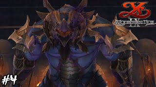 Ys IX Monstrum Nox  Part 4 Bosses Dragia Haman and Glemandy  Cloaca Maxima LUNATIC Mode [upl. by Boeke361]