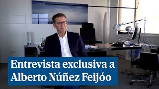 Entrevista exclusiva a Alberto Núñez Feijóo presidente del PP [upl. by Langham250]