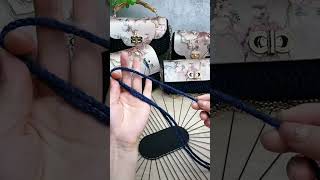 Creative Idea Handmade Handbag with Hemp Rope craft diy handmade [upl. by Idoc917]