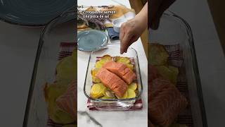 Receta de salmón súper fácil [upl. by Anilef]