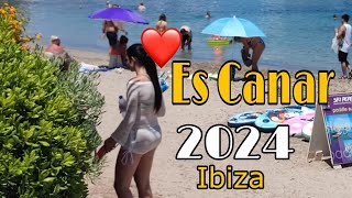 Es Canar Ibiza Es Canar BeachWalking Around Es Canar Ibiza Top Tourist DestinationSpain [upl. by Itak]