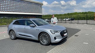 Een Audi eTron voor € 36000 I Laadpaalklever review [upl. by Monroy]