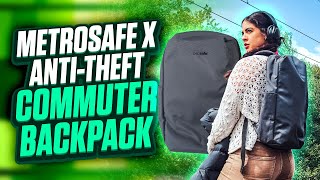 Pacsafe Metrosafe X AntiTheft 16Inch Commuter Backpack Review TOTALLY HONEST 2024 [upl. by Atikihc18]