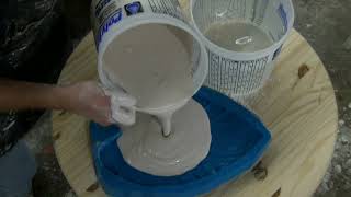 Plaster Tips Hydrocal mixing [upl. by Cattima205]