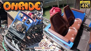 NEU 2024  Alpenexpress Enzian Onride POV Europa Park Neuheit – Mack Rides Coaster – Achterbahn [upl. by Oirevas]