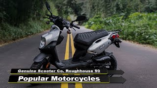 Genuine Scooter Co Roughhouse 50 Popular 2024 Motorcycles [upl. by Singhal]