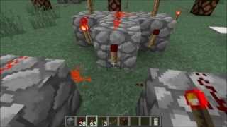 Minecraft Tutorial double switch light [upl. by Leontine4]