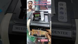 MULTI CURRENCY COUNTER Note Counting Machine Note Counting notes counting machine [upl. by Oiliduab]