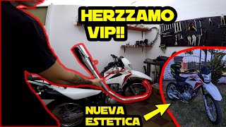 CAMBIAMOS EL ESCAPE DEL XR I MODIFICAMOS LA ESTETICA I QUEDO HERMOSA I FEDEMOTOVLOG [upl. by Saloma688]