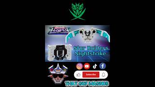 Transformers Legacy United Walmart Exclusive Star Raiders Nightstrike transformers nightstrike [upl. by Keynes]