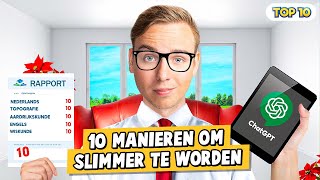 10 MANIEREN OM SLIMMER TE WORDEN [upl. by Noivax104]