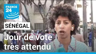 Jour de vote très attendu au Sénégal pour la présidentielle • FRANCE 24 [upl. by Eniale]