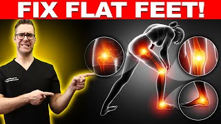 Reverse Flat Feet amp Overpronation FAST FIX Knee Hip amp Back Pain [upl. by Khichabia]